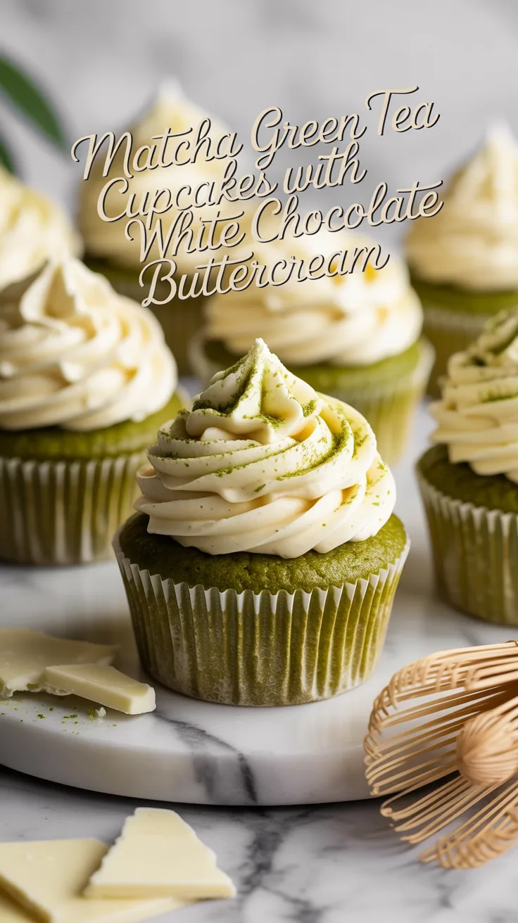Elevate your baking game and impress your friends with this exquisite recipe. Perfect for tea lovers or anyone looking to try something new, these Matcha Green Tea Cupcakes are a delicious way to explore the world of unique flavors.