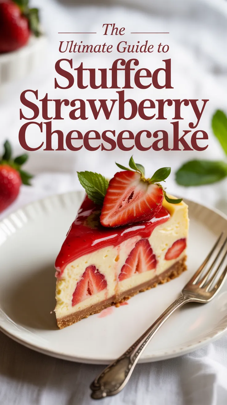 Learn how to craft a buttery graham cracker crust that perfectly complements the creamy filling and fruity stuffing, ensuring a well-rounded dessert experience. This guide is your ticket to mastering an eye-catching showstopper.