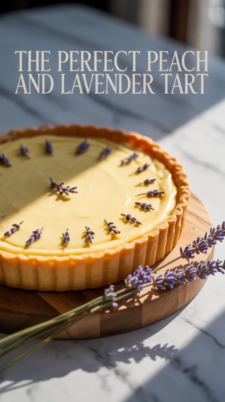 Immerse yourself in the delightful flavors of summer with this Perfect Peach and Lavender Tart. The combination of juicy, ripe peaches and fragrant lavender creates a harmony that dances on the palate, transforming a simple dessert into an unforgettable experience.