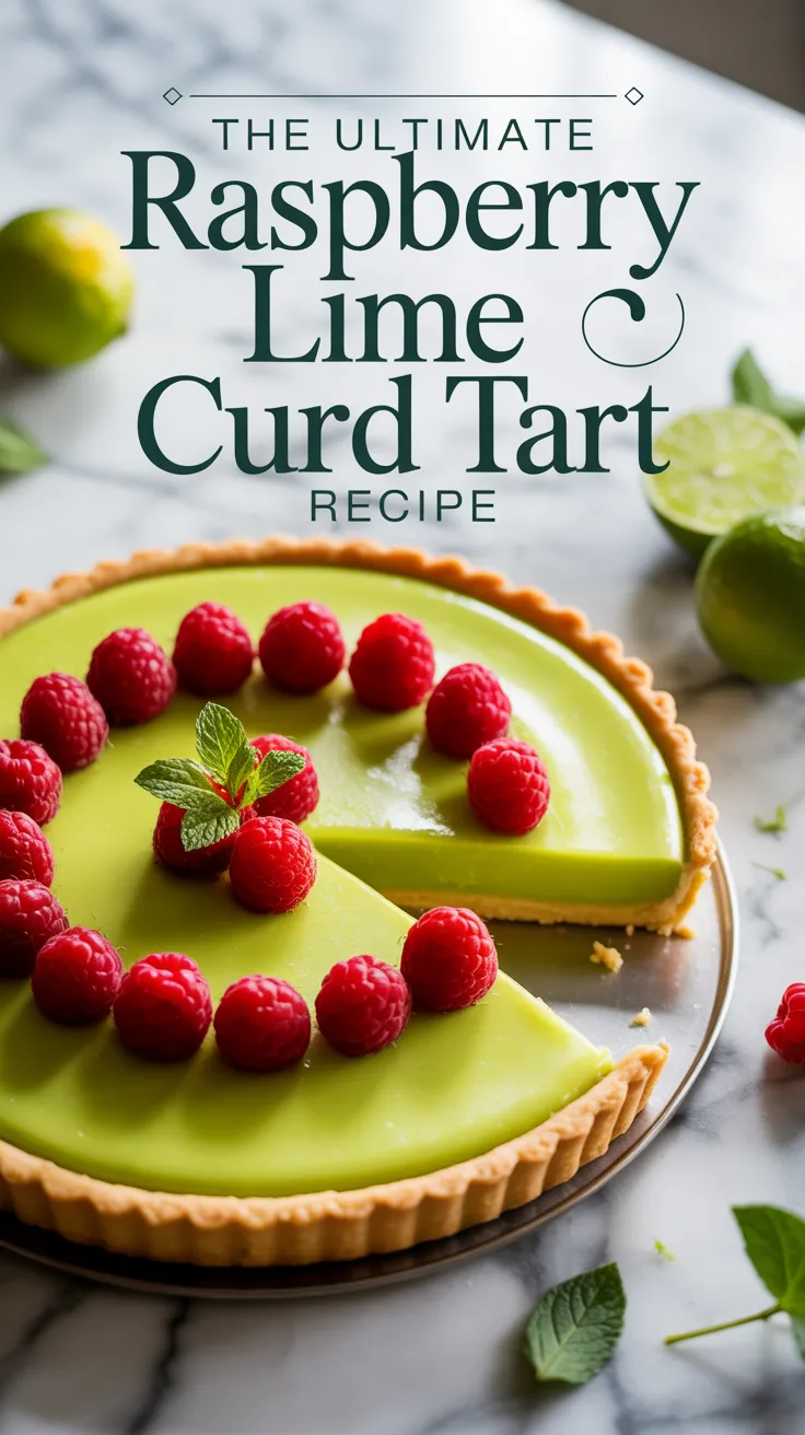 Dive into a burst of flavor with our Ultimate Raspberry Lime Curd Tart, a vibrant dessert that’s perfect for any occasion. The tangy brightness of fresh raspberries combined with zesty lime creates an unforgettable taste sensation that will leave your palate wanting more.