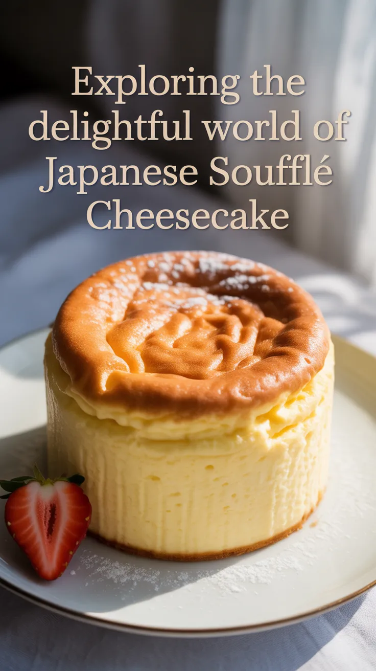 Discover the art of creating the perfect soufflé cheesecake, a beloved staple in Japan. This recipe unlocks the secrets to achieving that perfect balance of lightness and flavor that has dessert lovers raving worldwide.