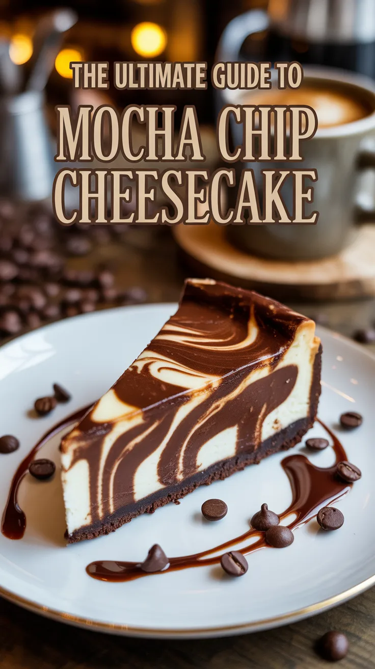 Delight in the harmony of coffee, chocolate, and cheesecake as you embark on a culinary adventure. The Mocha Chip Cheesecake offers a decadent twist on a classic favorite, with layered flavors that promise to entice your taste buds.