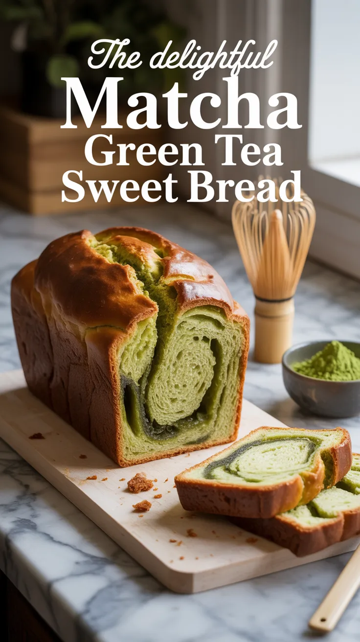 Uncover the secrets to achieving the perfect balance of flavor and texture in this easy-to-follow recipe. Whether enjoyed fresh from the oven or toasted with a pat of butter, this Matcha Green Tea Sweet Bread will leave everyone craving more.