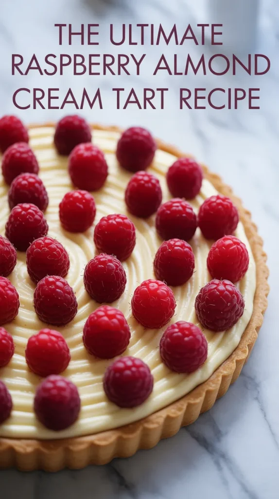 Embark on a flavor journey with the Ultimate Raspberry Almond Cream Tart, where luscious raspberries meet a rich almond cream filling in a perfect harmony of taste and texture. Each slice offers a burst of freshness and nutty undertones that will leave you craving more.