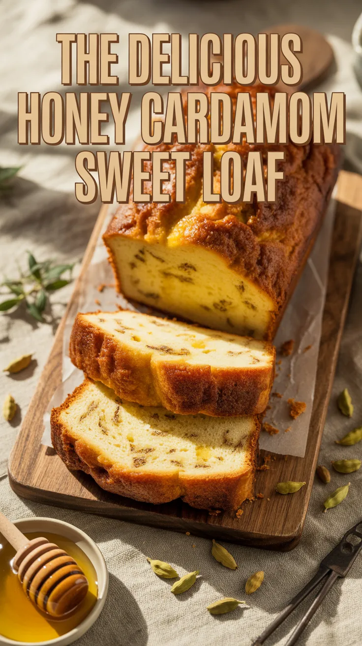 Indulge in the rich, comforting flavor of honey and cardamom with every bite of this delectable loaf. Whether served warm with a pat of butter or enjoyed on its own, this Honey Cardamom Sweet Loaf is sure to impress family and friends alike.