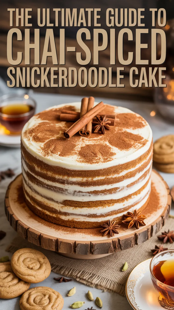 With endless possibilities for customization, from vegan options to rich cream cheese frostings, this Chai-Spiced Snickerdoodle Cake invites you to get creative in the kitchen. Discover how this comforting dessert can elevate your baking repertoire and warm your heart with every delicious bite.