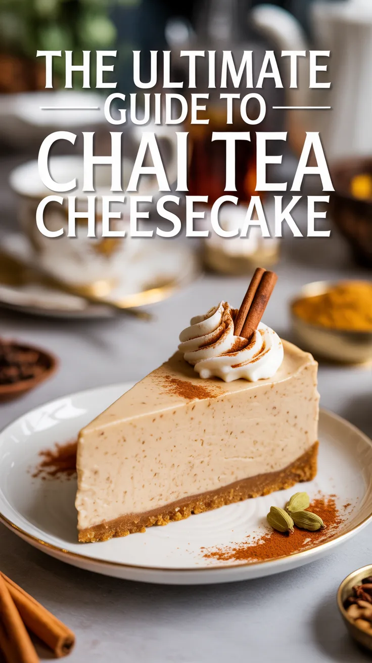 Discover the magic of blending creamy cheesecake with the bold flavors of chai tea. This enchanting recipe elevates a classic favorite into an unforgettable experience, making it a must-try for coffee and tea lovers alike.