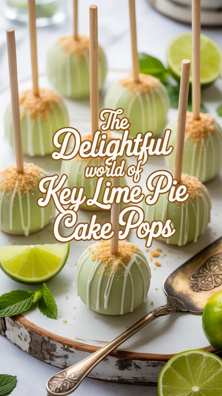 Embrace your creative side with Key Lime Pie Cake Pops, allowing you to customize toppings and decorations for a personal touch. These delightful treats not only taste amazing but also look stunning on any dessert table.