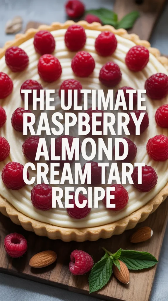 This tart boasts a flaky, buttery crust that cradles a vibrant raspberry layer, beautifully complemented by a creamy almond topping. Its stunning appearance makes it an elegant addition to any dessert table, sure to impress family and friends at your next gathering.