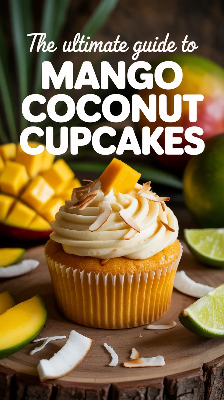 Explore creative variations to personalize your cupcakes, from adding a hint of lime zest to experimenting with different toppings like toasted coconut or citrus-infused glaze. Mango Coconut Cupcakes are a delicious way to infuse a bit of paradise into your baking routine.