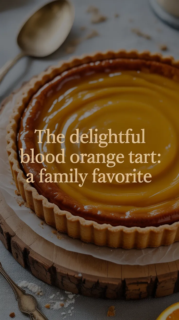 Indulge in the luscious filling that combines the refreshing taste of blood oranges with a buttery crust, creating a delightful harmony of textures. Each slice is not only a feast for the eyes but also a burst of citrus goodness that will leave everyone asking for seconds.