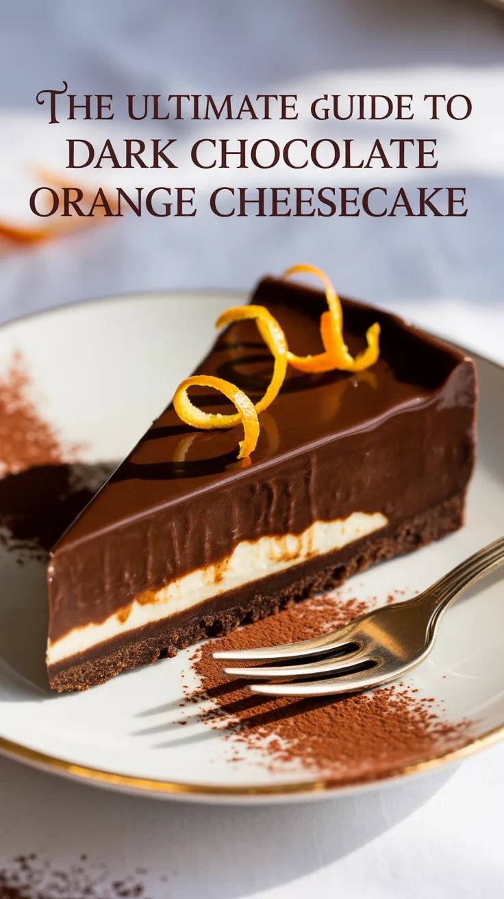 Experience the perfect balance of bitterness and brightness as you savor each bite of Dark Chocolate Orange Cheesecake. This recipe not only showcases stunning flavors but also offers tips for achieving a captivating presentation that will steal the spotlight.