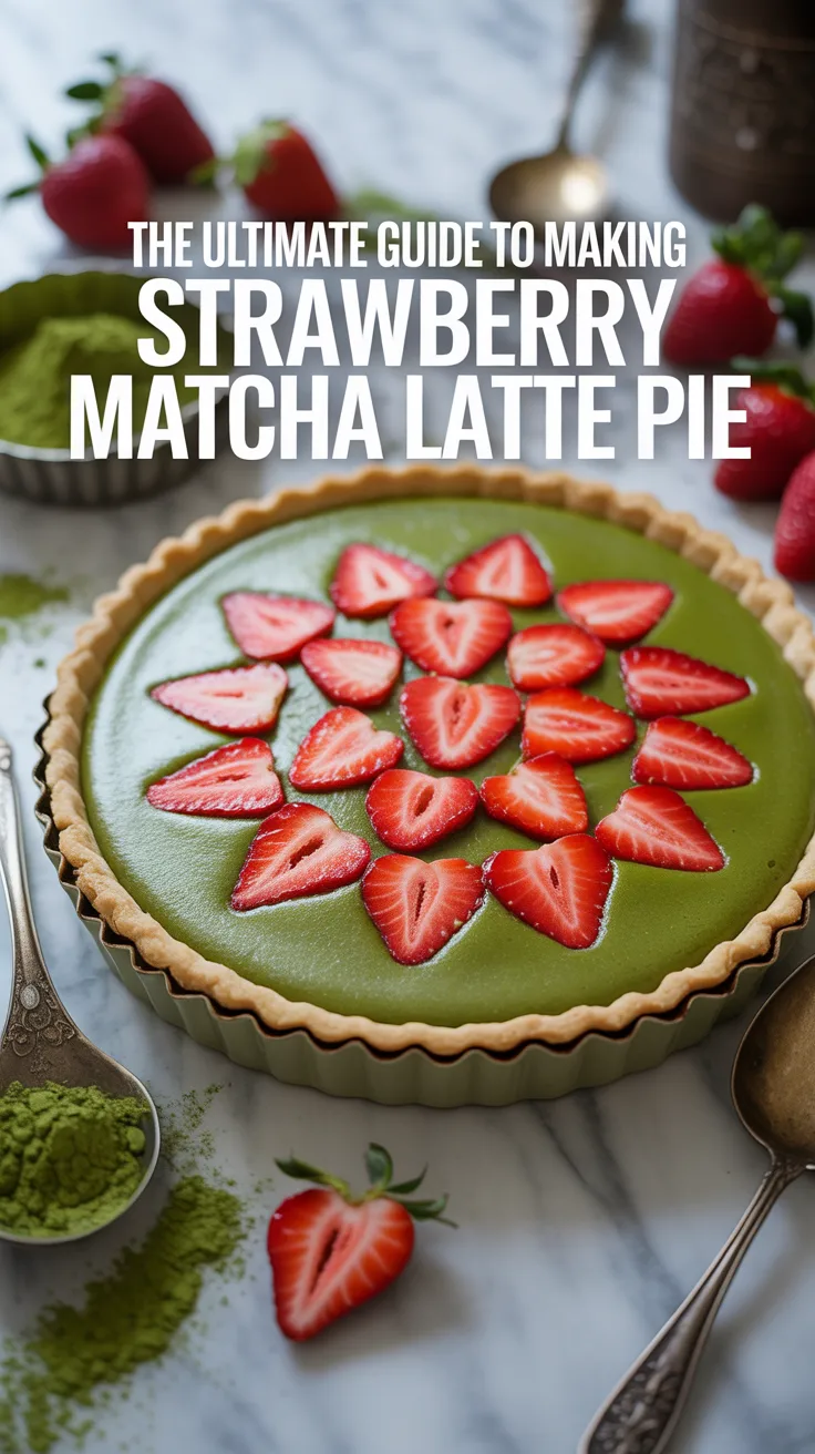 Discover a delightful blend of flavors with a Strawberry Matcha Latte Pie that combines the vibrant taste of fresh strawberries with the earthy richness of matcha. This unique dessert promises a refreshing twist that’s perfect for any season, making each bite feel like a gourmet treat.