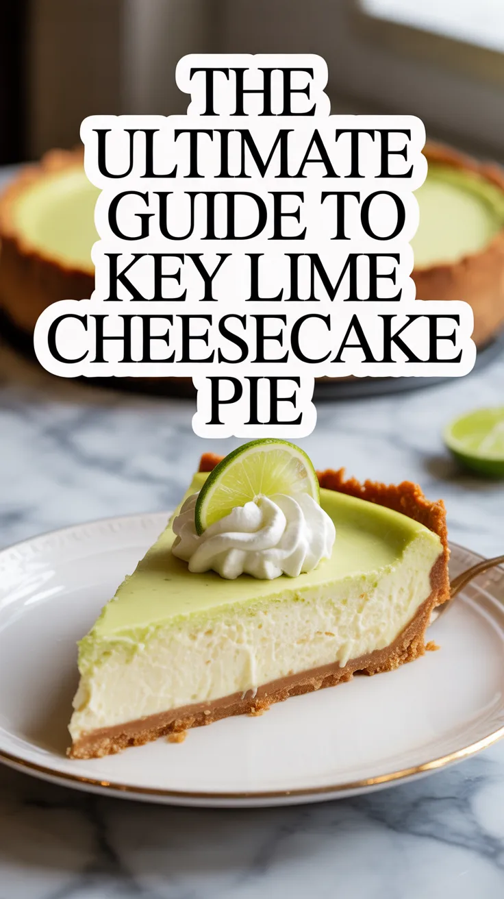 Perfect for summer picnics or cozy gatherings year-round, this Key Lime Cheesecake Pie is sure to become a favorite. Discover the secrets to creating this delightful treat and bring the taste of the tropics to your table.