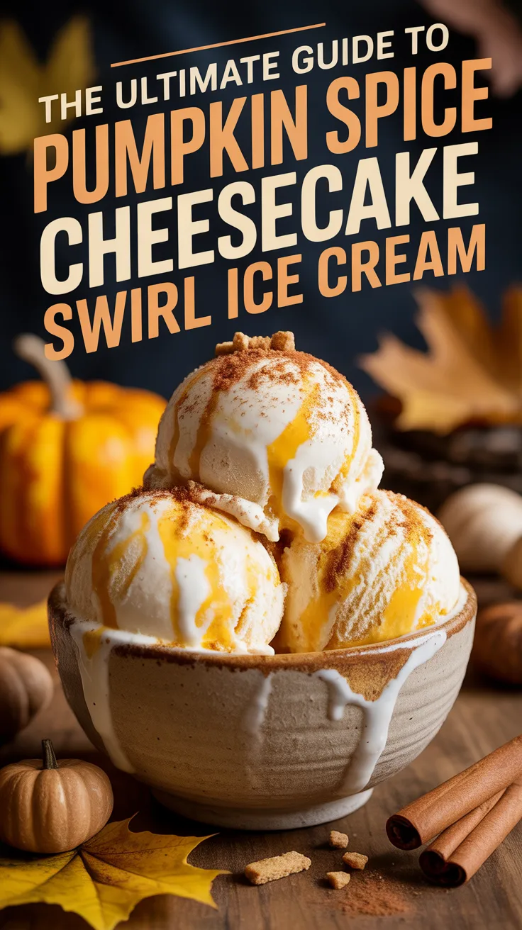 Indulge in the irresistible combination of creamy cheesecake and warm pumpkin spice with this delightful ice cream. Each scoop is a celebration of autumn flavors, bringing together the rich taste of pumpkin, sweet cream cheese, and a hint of cinnamon for a truly decadent experience.