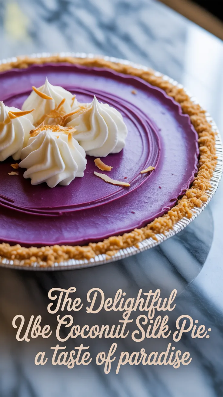 Experience a culinary adventure with this Ube Coconut Silk Pie that showcases the beauty of Filipino flavors. This guide not only details the recipe but also shares the rich cultural significance of ube and coconut in baking.