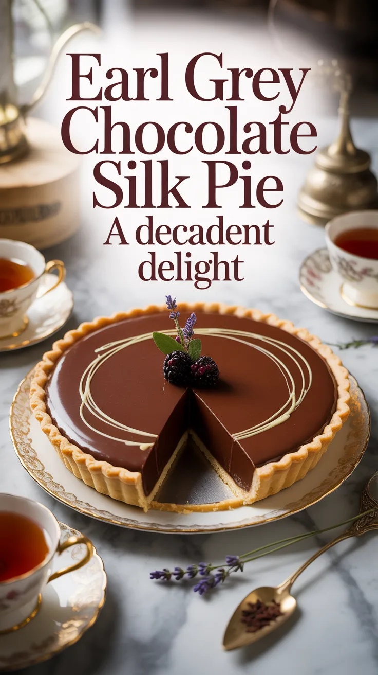 Topped with a cloud of fluffy whipped cream and a sprinkle of cocoa, this pie is as beautiful as it is delectable. It’s the ideal centerpiece for special occasions or simply a luxurious weeknight treat that brings a touch of elegance to your dessert table.
