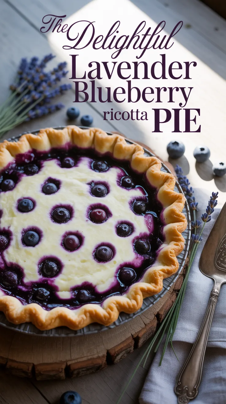 Imagine a silky ricotta filling infused with delicate lavender, perfectly balanced by bursts of fresh blueberries. Each slice offers a harmonious blend of creamy and fruity flavors that will awaken your senses and impress your guests.