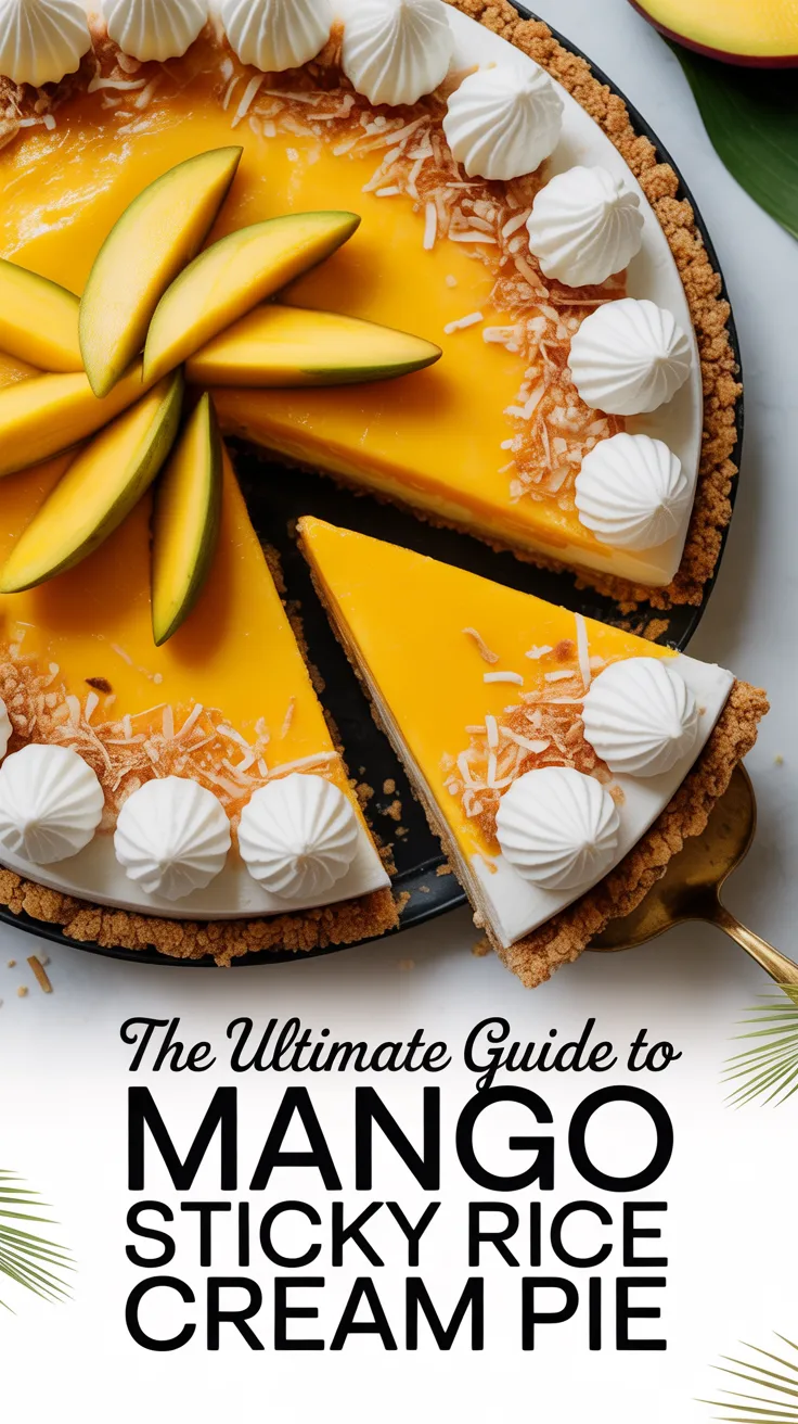 Explore the cultural significance of mango sticky rice, a beloved Thai dessert, and discover how this recipe brings its essence to a new, sophisticated level. Each slice pays homage to traditional flavors while offering a unique experience that will surprise and delight your guests.