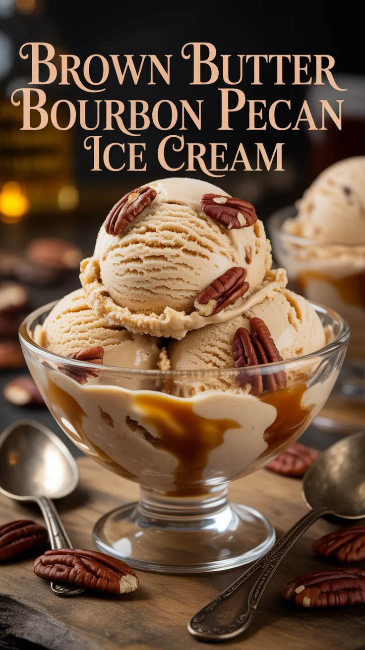 Imagine the irresistible crunch of toasted pecans mingling with a creamy base, infused with deep caramel notes and a hint of sophistication. Each bite is a luxurious experience, perfect for savoring after dinner or indulging on a cozy night in.