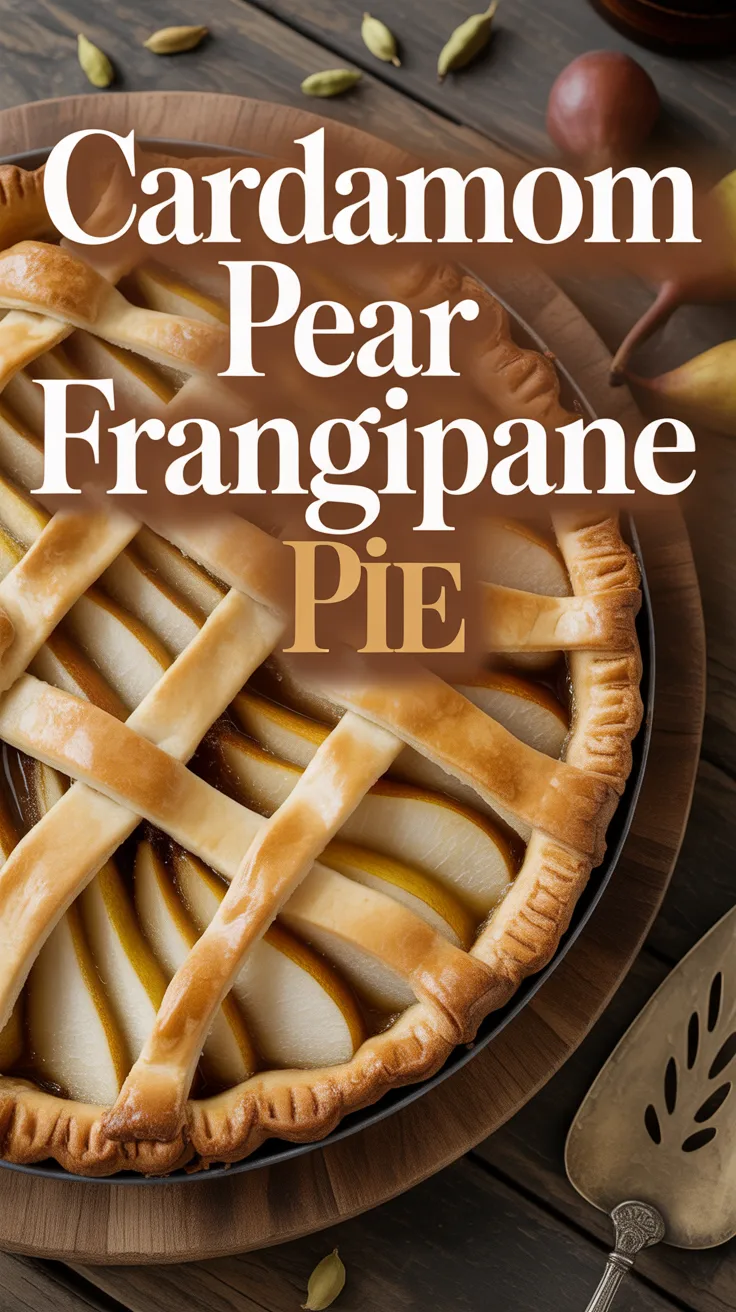 Elevate your dessert game with a recipe that’s both elegant and approachable. Cardamom Pear Frangipane Pie is not just a treat; it’s an experience that will warm hearts and create lasting memories around the table.