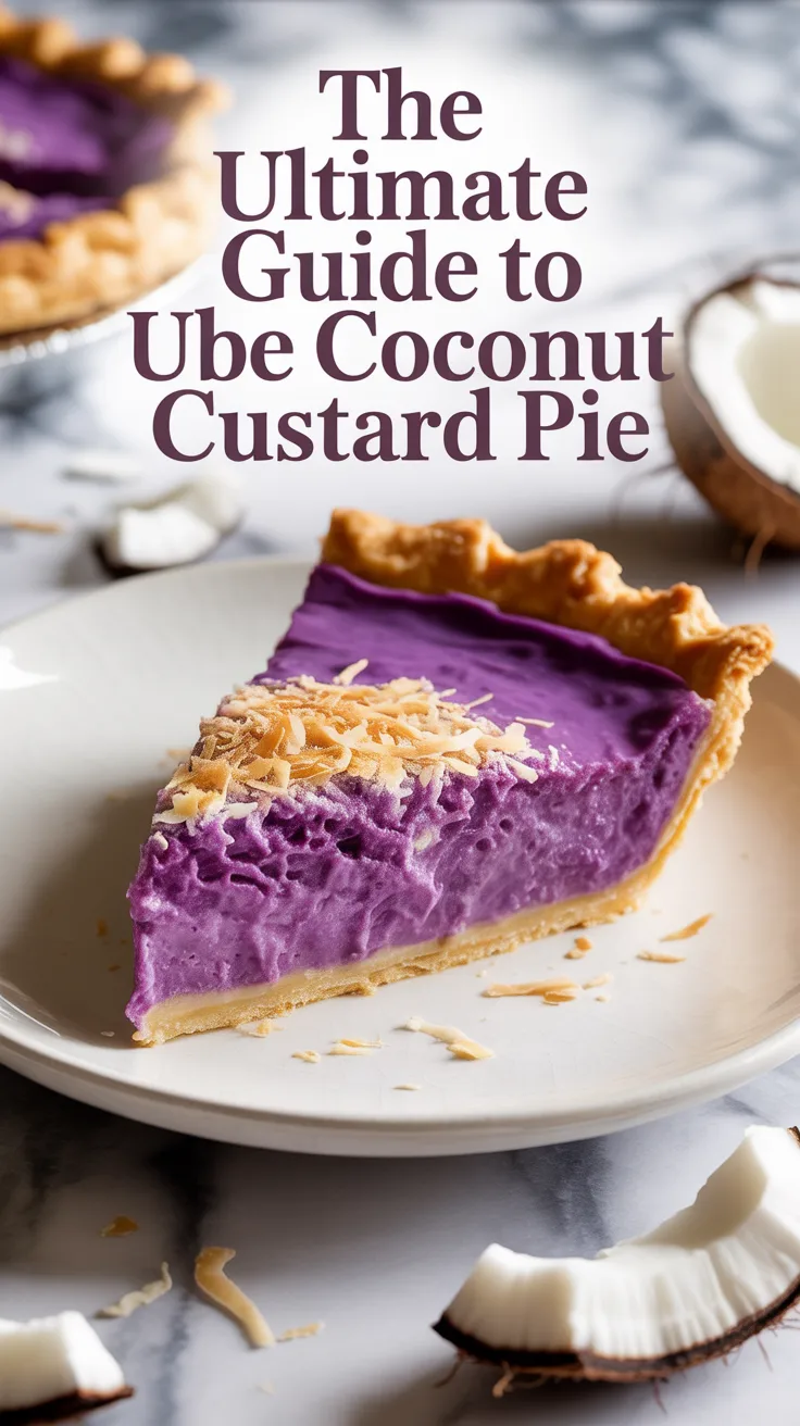 Discover the cultural significance of ube in Filipino cuisine and how it elevates this classic dessert to new heights. This pie beautifully blends tradition with innovative flavors, making it a perfect centerpiece for gatherings or special occasions.