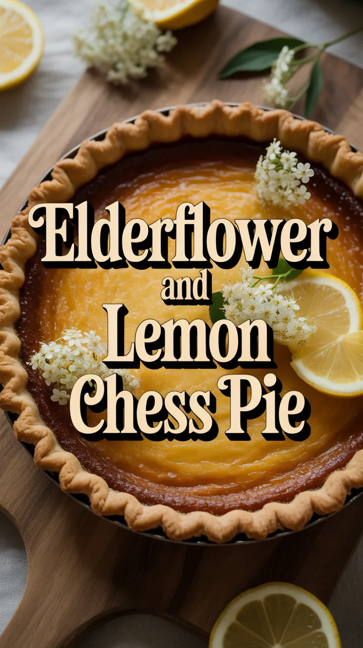 Easy to prepare yet sophisticated in flavor, this pie is the perfect addition to your dessert repertoire. Dive into the world of floral and citrus combinations and elevate your baking game with this deliciously unique recipe!
