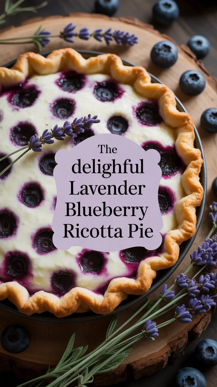 The buttery crust provides a flaky base that complements the vibrant filling, creating a delightful contrast of textures. This pie not only satisfies your sweet tooth but also transports you to a sun-drenched garden with every bite.