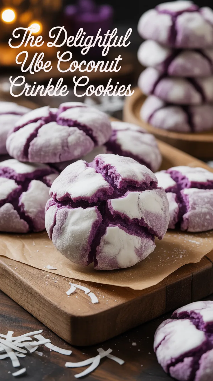 Perfect for any celebration or a cozy afternoon snack, these cookies bring a taste of the Philippines to your kitchen. Their unique color and flavor will have your friends asking for the recipe again and again.
