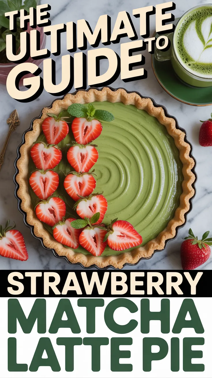 Explore the fascinating origins of matcha and its harmonious pairing with the sweetness of strawberries. This pie not only celebrates these two ingredients, but also highlights health benefits, making it a guilt-free indulgence that excites the palate.