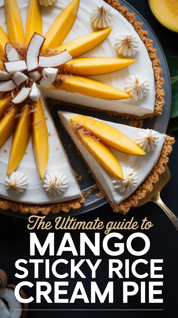 Imagine a creamy filling infused with fresh mango, layered atop a silky coconut base and nestled in a perfectly crisp crust. This recipe uncovers the secrets to achieving the ideal balance of flavors and textures, ensuring a dessert that’s as satisfying as it is stunning.