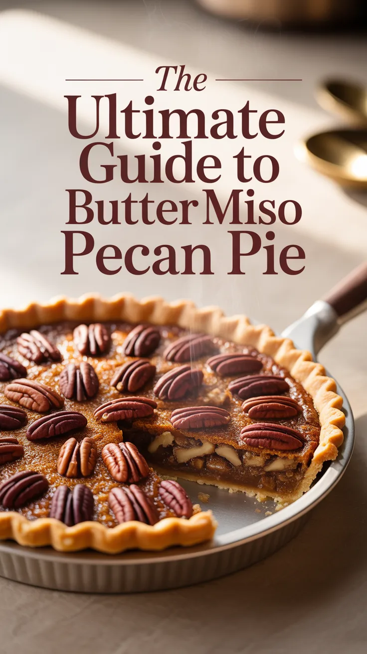 Delve into the inspiration behind this innovative pie, where traditional Southern flavors meet adventurous culinary twists. Explore how the addition of miso creates a savory complexity that complements the sweetness, transforming a beloved dessert into something extraordinary.