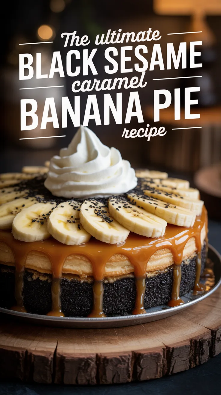 Discover the cultural significance of black sesame and its delightful contrast with bananas, creating a pie that is not only delicious but also visually striking. This fusion of flavors showcases the beauty of culinary creativity, perfect for impressing guests at any gathering.