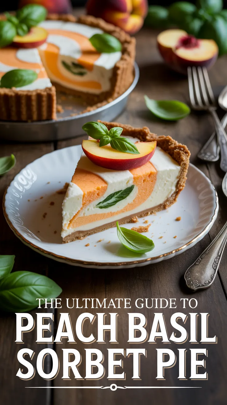 Picture a luscious sorbet nestled in a buttery crust, offering a light yet satisfying end to any meal. With each slice, you’ll enjoy the perfect balance of fruity sweetness and herbal brightness, making it the ideal dessert for warm weather gatherings.