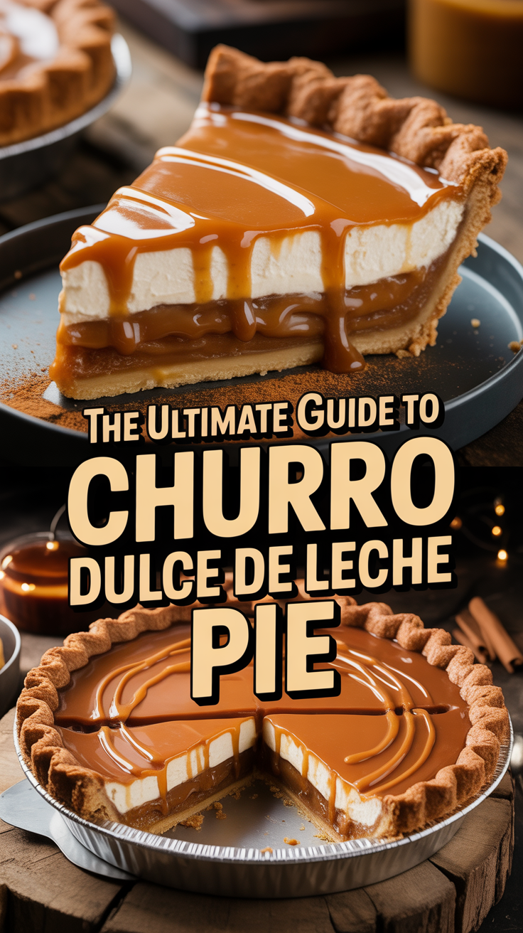Unleash your inner pastry chef and impress your friends and family with a dessert that's equal parts delicious and visually stunning. The Churro Dulce de Leche Pie promises to be a memorable treat that brings joy and sweetness to any occasion.
