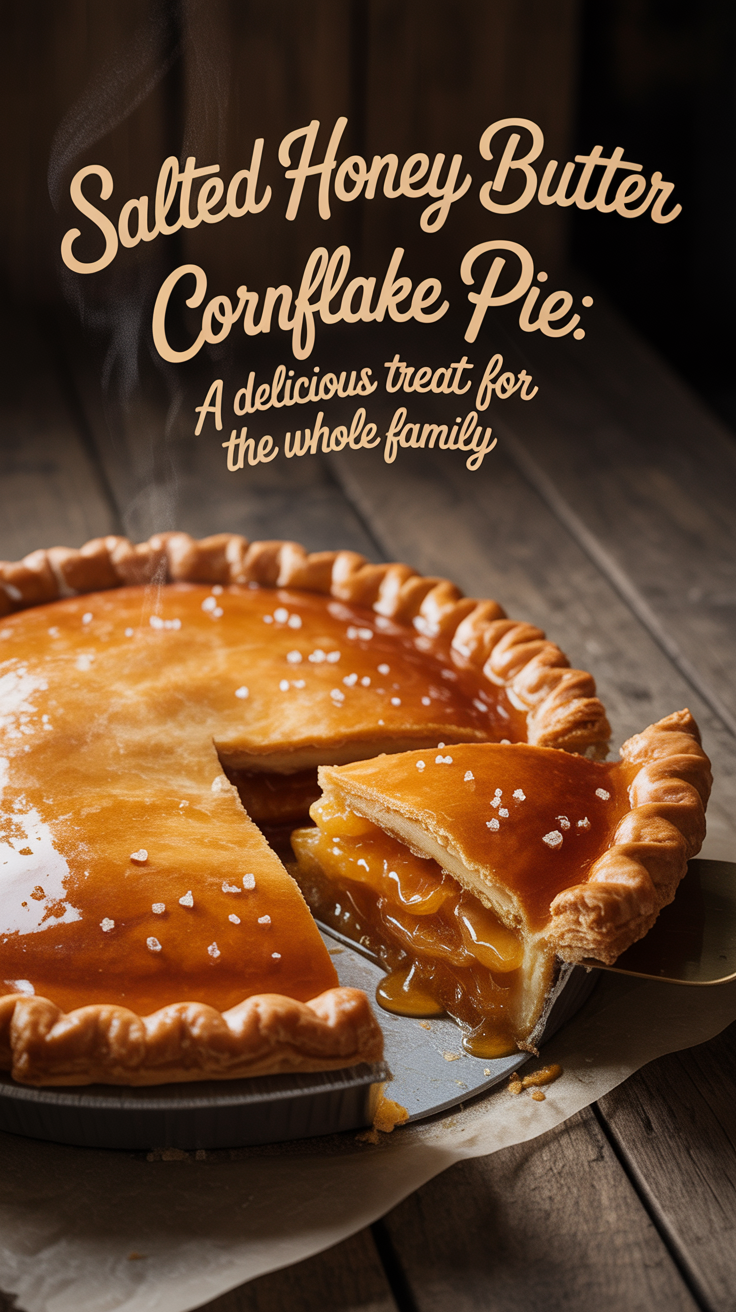 Picture a crunchy, buttery crust layered with a rich, sweet filling that’s elevated by a touch of salt. This pie captures the essence of nostalgia while bringing a fresh twist to classic ingredients, making it the perfect dessert for any gathering.