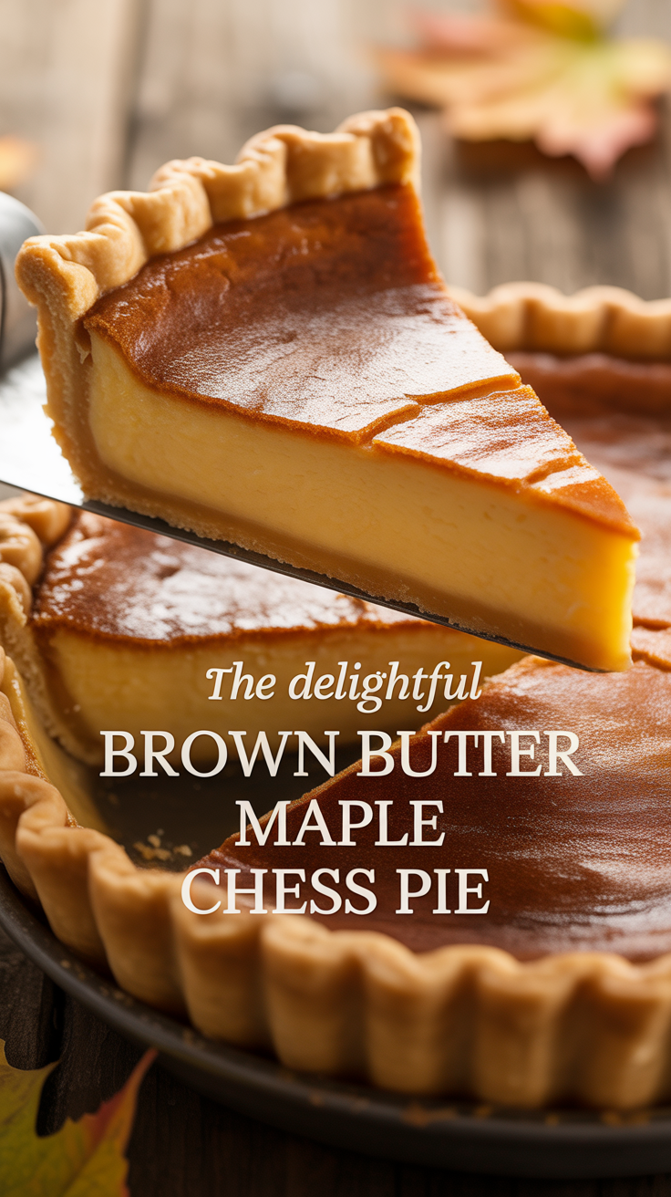Imagine biting into a buttery, flaky crust that holds a luscious, custard-like center, beautifully accented by the deep flavors of browned butter. Each slice is a comforting hug in dessert form, making it the ideal way to celebrate special moments or simply indulge on a cozy night in.