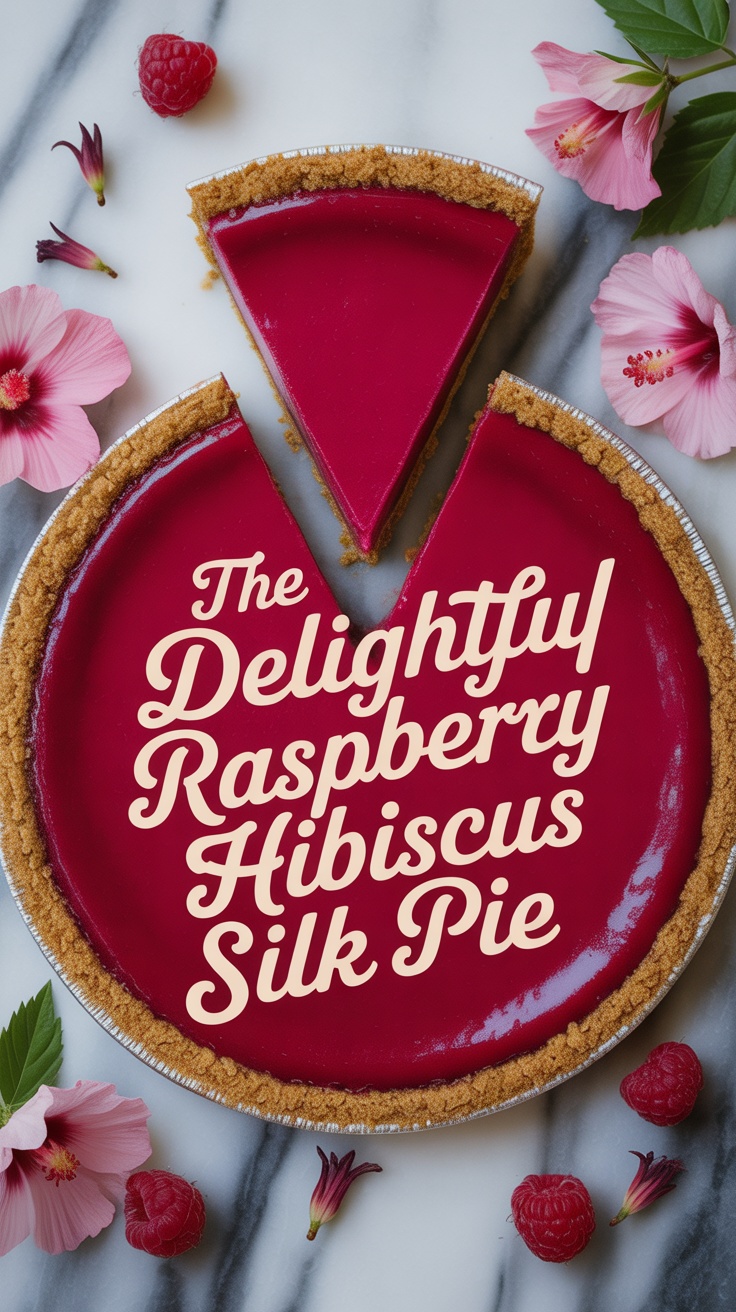 Elevate your dessert offerings with the Raspberry Hibiscus Silk Pie, a treat that captures the essence of summer in every slice. Get ready to indulge in a sweet experience that’s as delightful to eat as it is to admire!