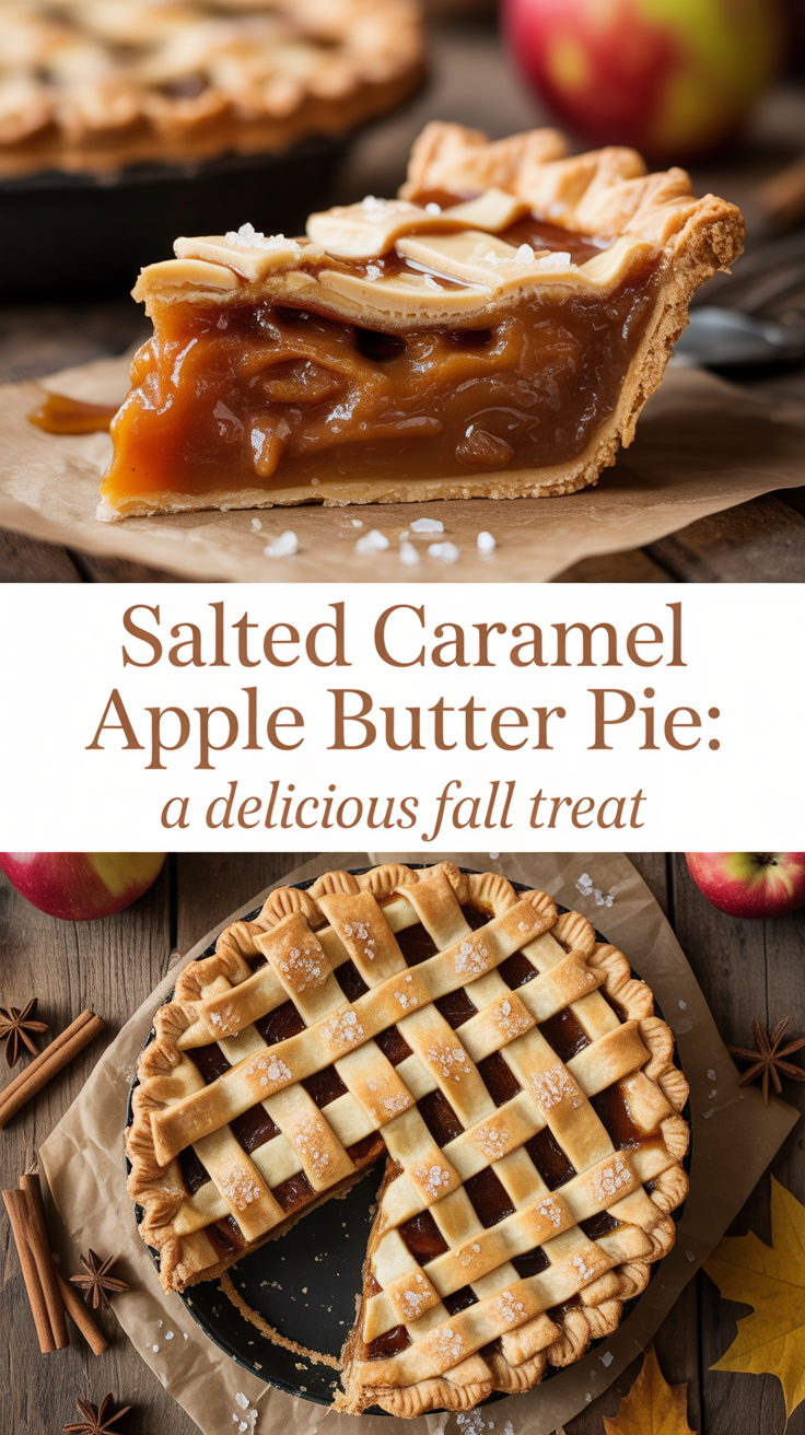 Imagine slicing into a warm pie, with layers of spiced apple filling complemented by a luscious salted caramel drizzle. Each bite is a perfect balance of flavors and textures, offering comfort and nostalgia that will make it a family favorite.