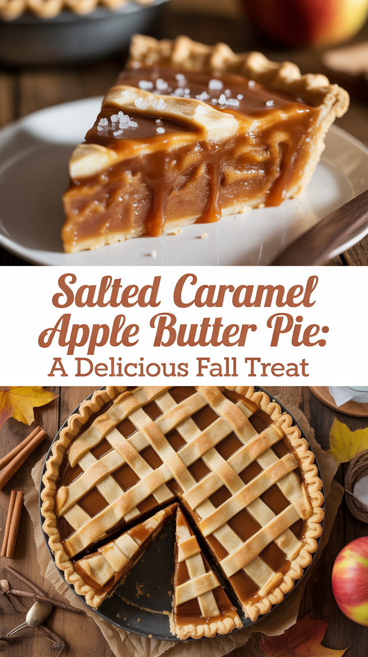 Step into the cozy embrace of fall with Salted Caramel Apple Butter Pie, a dessert that perfectly captures the essence of the season. This pie beautifully marries the sweetness of apples with the rich, buttery goodness of caramel, creating a delightful treat that’s sure to be a hit at any gathering.