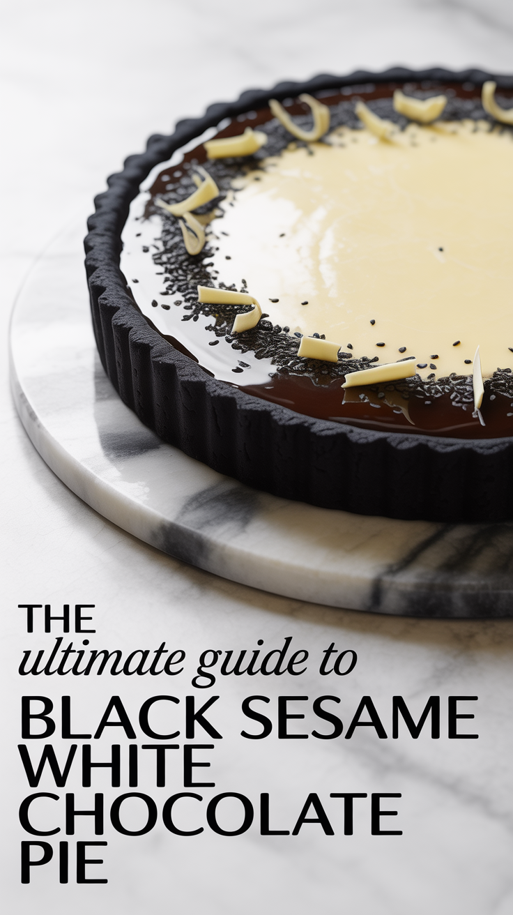 Discover the enchanting flavors of Black Sesame White Chocolate Pie, a delightful twist on traditional desserts that promises to surprise and delight. This unique combination blends the nutty richness of black sesame with the smooth sweetness of white chocolate, creating an exquisite treat that stands out.