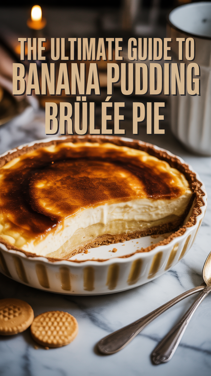Whether it’s a family gathering or a special celebration, this Banana Pudding Brûlée Pie is sure to be the highlight of your dessert table. Get ready to make memories with a dessert that combines nostalgia and innovation in every delicious bite.