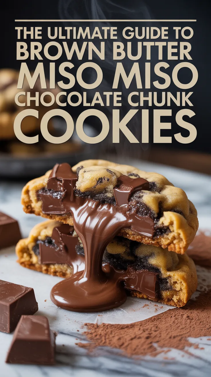 With straightforward ingredients and simple steps, this recipe invites bakers of all skill levels to experiment and delight in the magic of baking. Elevate your cookie game and discover why these Brown Butter Miso Chocolate Chunk Cookies deserve a spot in your recipe collection.