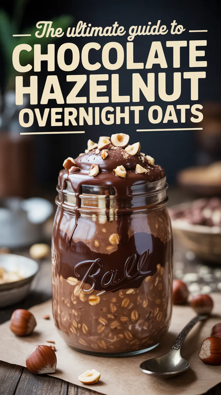 Dive into a creamy, decadent world with our Chocolate Hazelnut Overnight Oats, a breakfast that feels like dessert. This simple yet indulgent recipe combines rich cocoa and nutty hazelnut flavors, creating a morning meal that will have you excited to wake up.