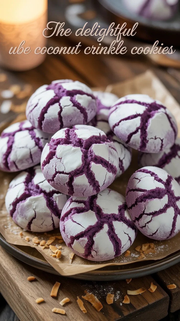 With a soft, chewy texture that captures the essence of both tropical and dreamy flavors, each cookie is dusted with powdered sugar, creating a beautiful contrast that’s as delicious as it is stunning. You'll love the way they melt in your mouth!