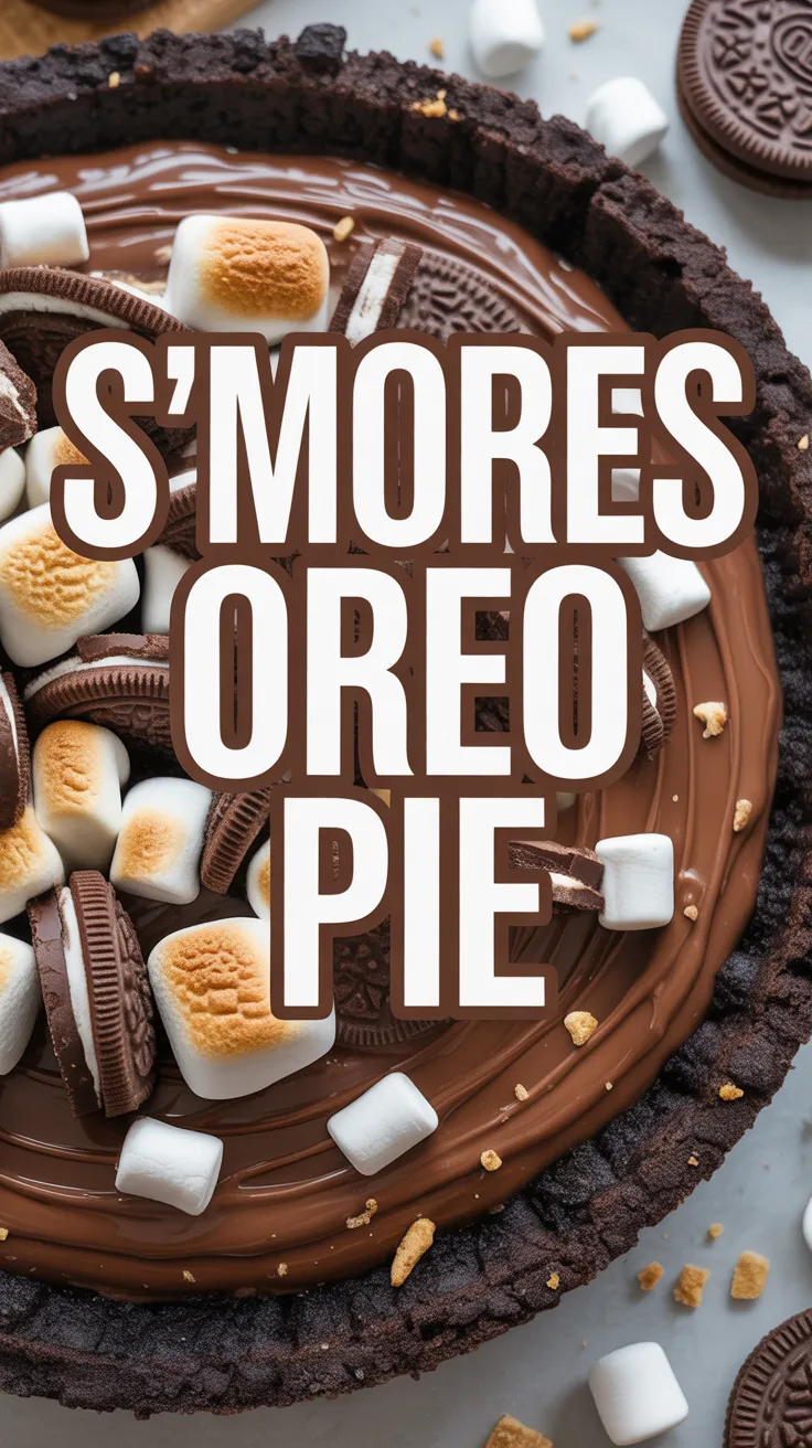 Elevate your dessert game with this playful and delicious S'mores Oreo Pie. Discover how to whip up this crowd-pleaser that’s sure to become a staple in your recipe collection.