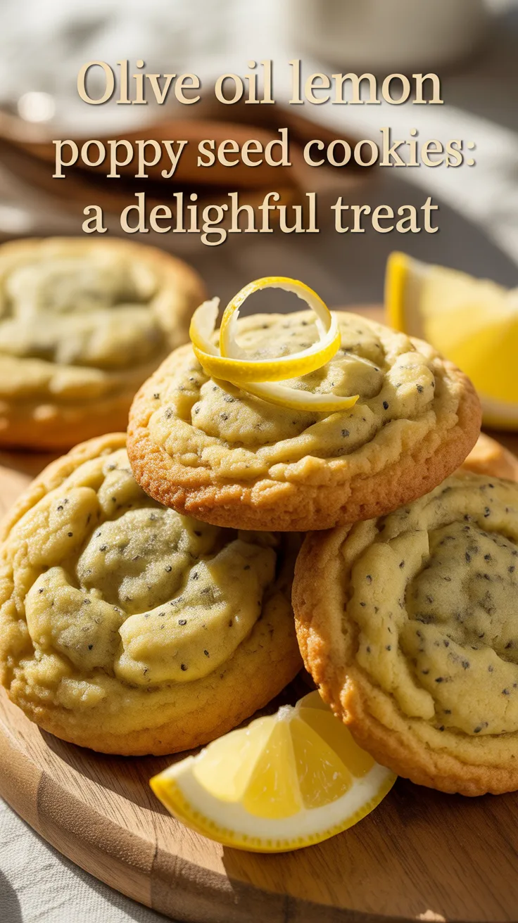 Imagine indulging in a soft, chewy cookie that’s elegantly studded with crunchy poppy seeds, adding a delightful texture to the bright citrus notes. Each bite offers a burst of flavor that’s perfect for any time of day, making these cookies an irresistible snack.