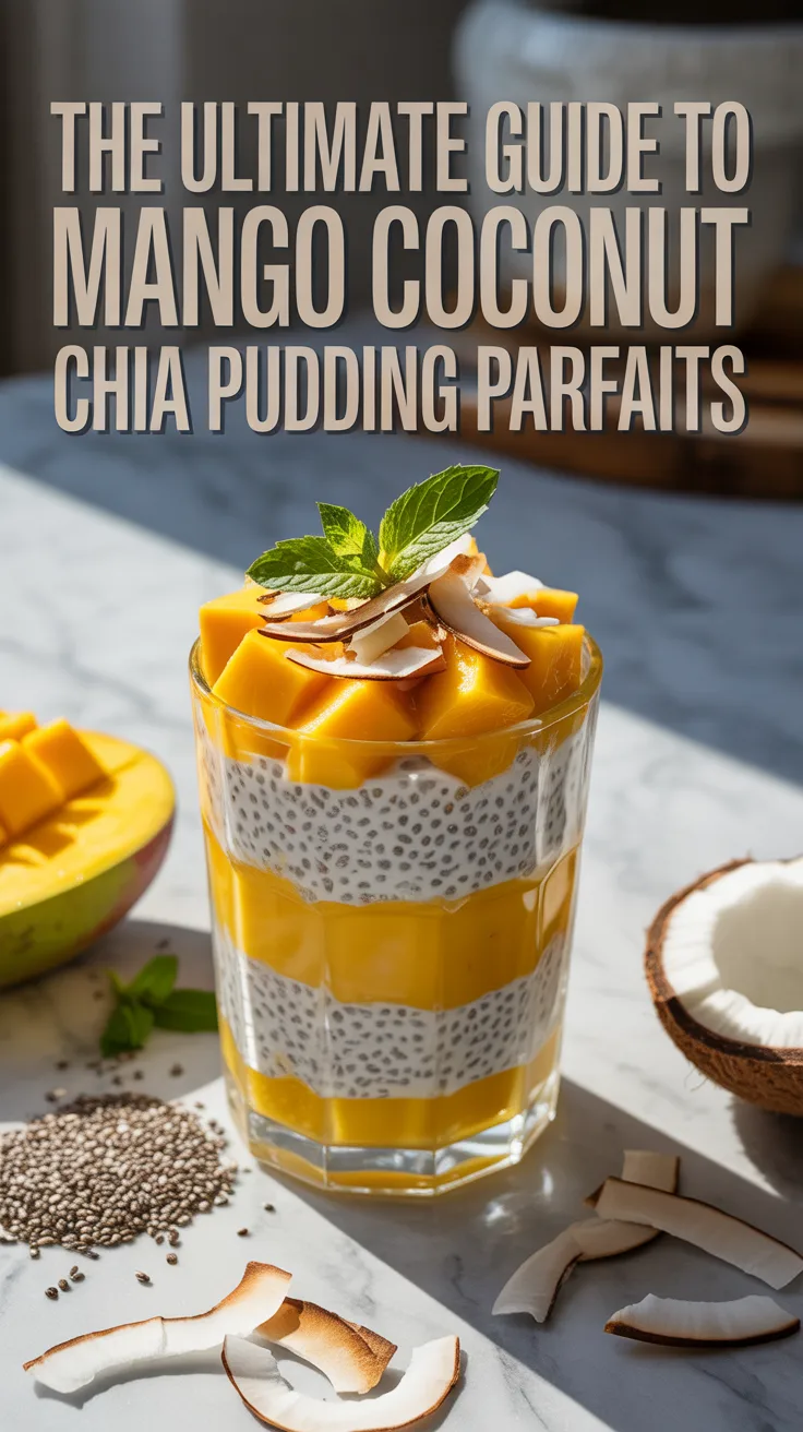 Experience a tropical escape with every spoonful of our Mango Coconut Chia Pudding Parfaits. Layers of creamy coconut chia pudding and luscious mango puree come together for a delightful texture that’s both indulgent and healthy. Perfect for breakfast or a refreshing dessert, this recipe will elevate your mornings and impress guests at brunch.