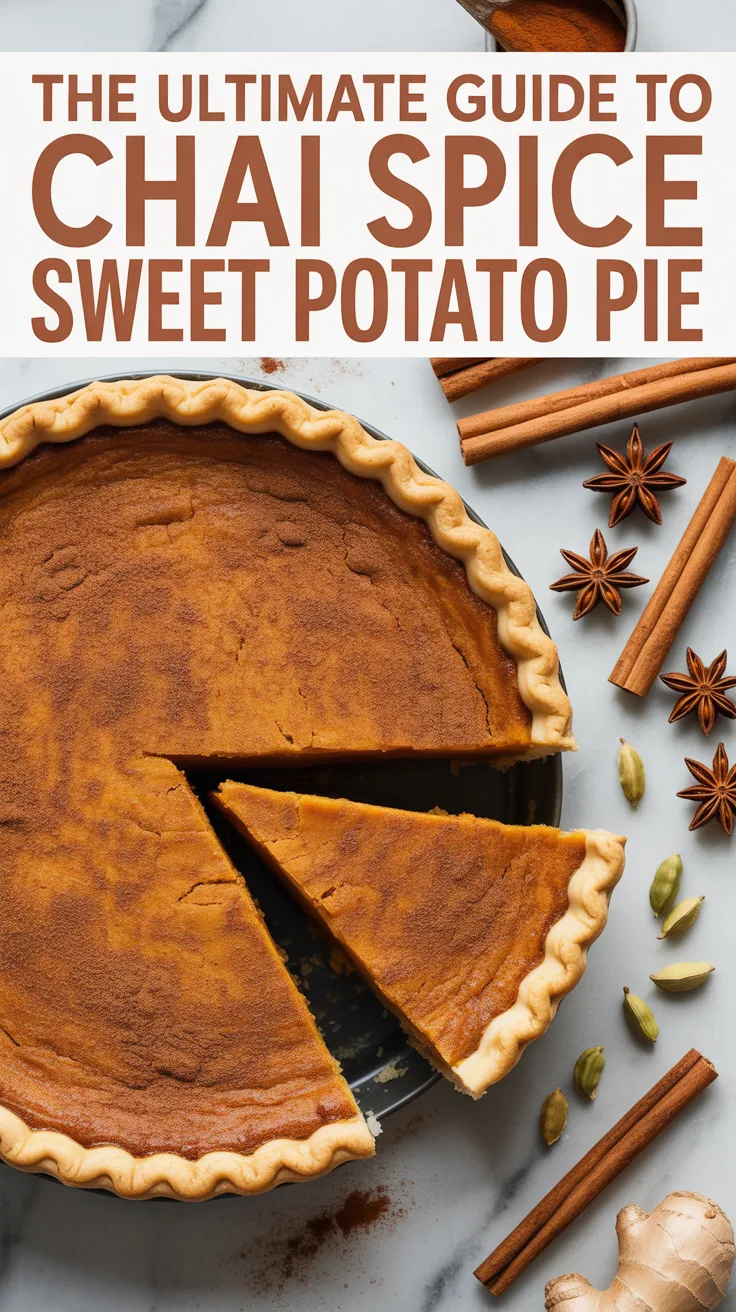 Learn tips and tricks for achieving the ideal texture and flavor balance in your pie, plus creative serving suggestions that will elevate your dessert game. The Ultimate Guide to Chai Spice Sweet Potato Pie is your roadmap to success in the kitchen.