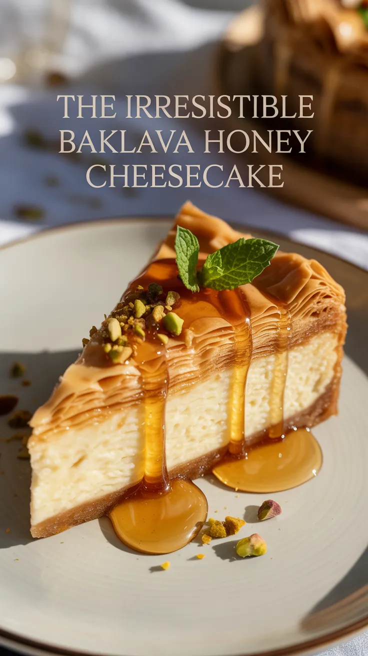 Whether you're celebrating a milestone or simply indulging in a sweet craving, this baklava honey cheesecake is sure to become a standout favorite. Explore the recipe and discover how to bring this delectable fusion of flavors into your kitchen.